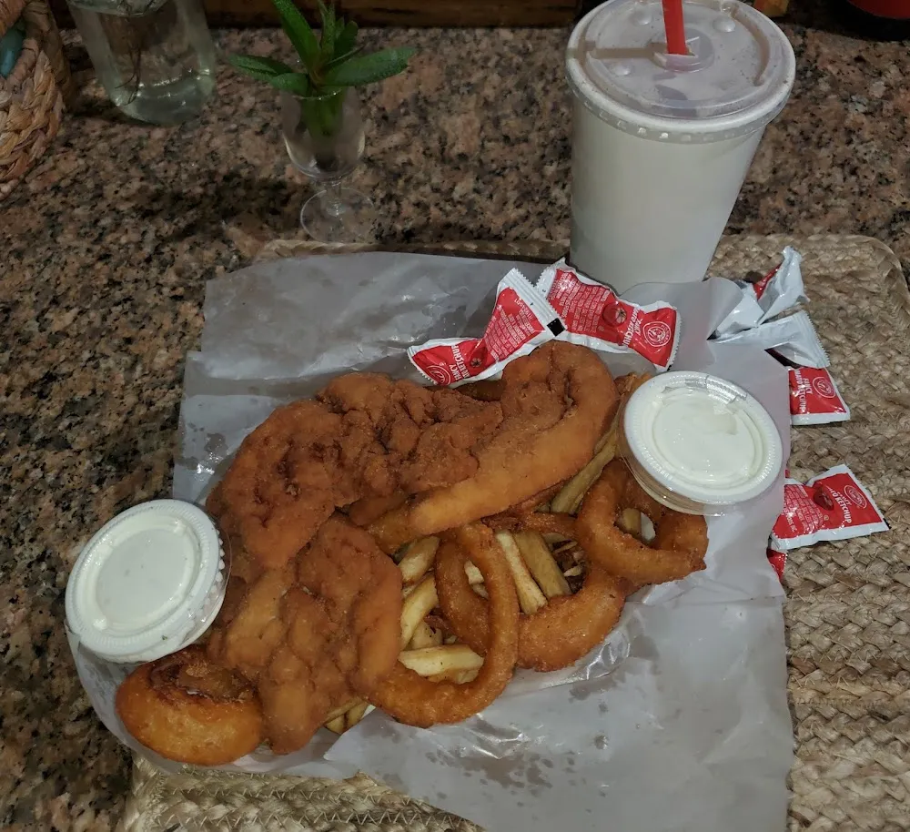 Chicken Strip Basket with Fifty-Fifty