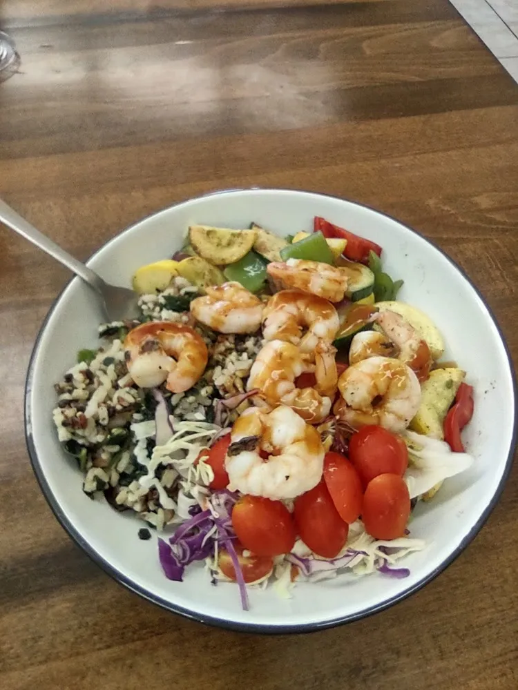 Teriyaki Shrimp Bowl